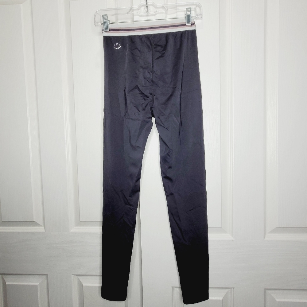 Beyond Yoga Womens Lux Stripe Active Leggings Size Small Jersey High Rise